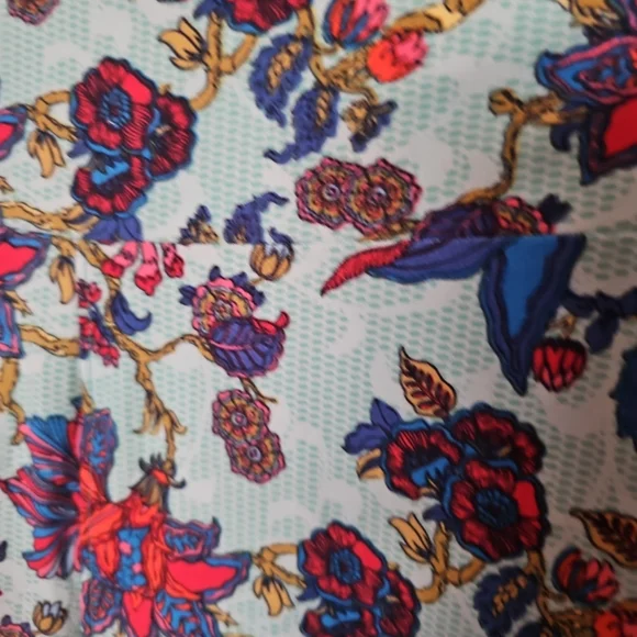 LuLaRoe Multicolor Floral Leggings - Picture 2 of 4
